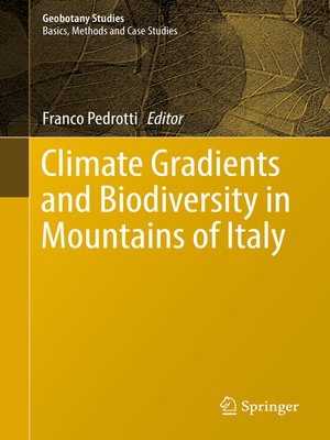 cover image of Climate Gradients and Biodiversity in Mountains of Italy
